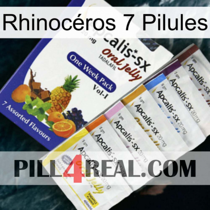 Rhinocéros 7 Pilules 11